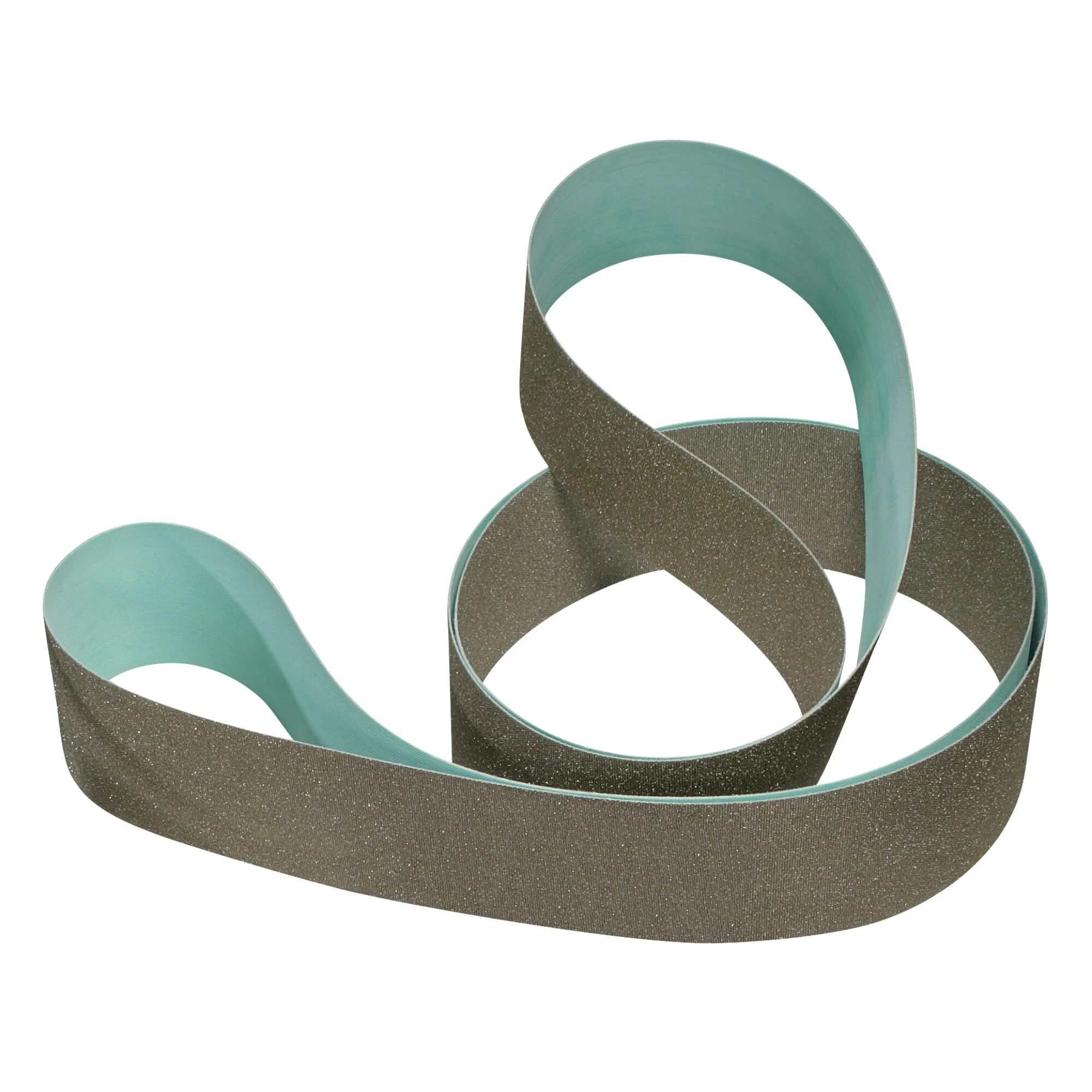 3M Flexible Diamond Belt 6450J, M125, Type C, Pattern B2, Black, 2 in x48 in