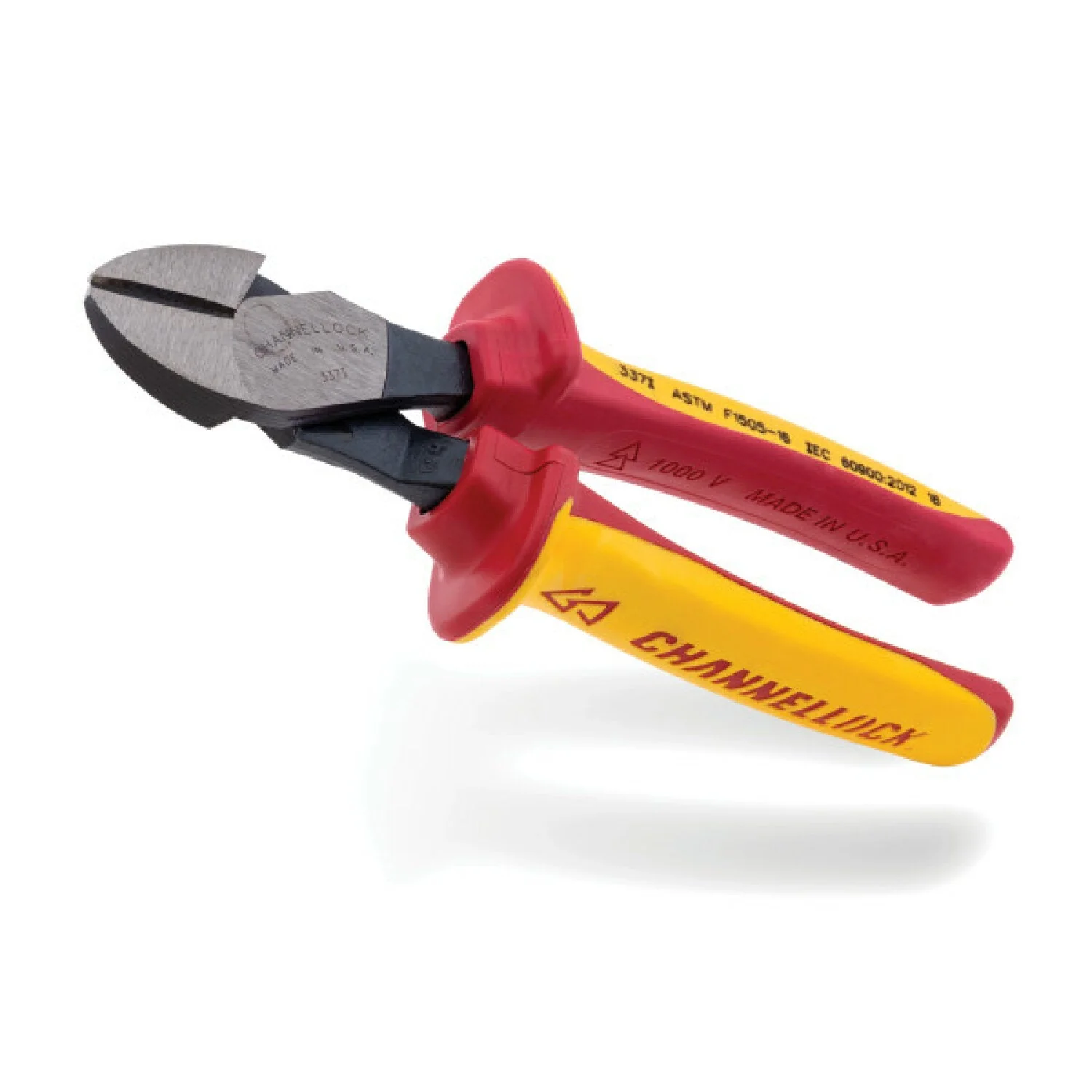 Channellock 337I 7 Inch XLT Diagonal Lap Joint Cutting Pliers - Image 2