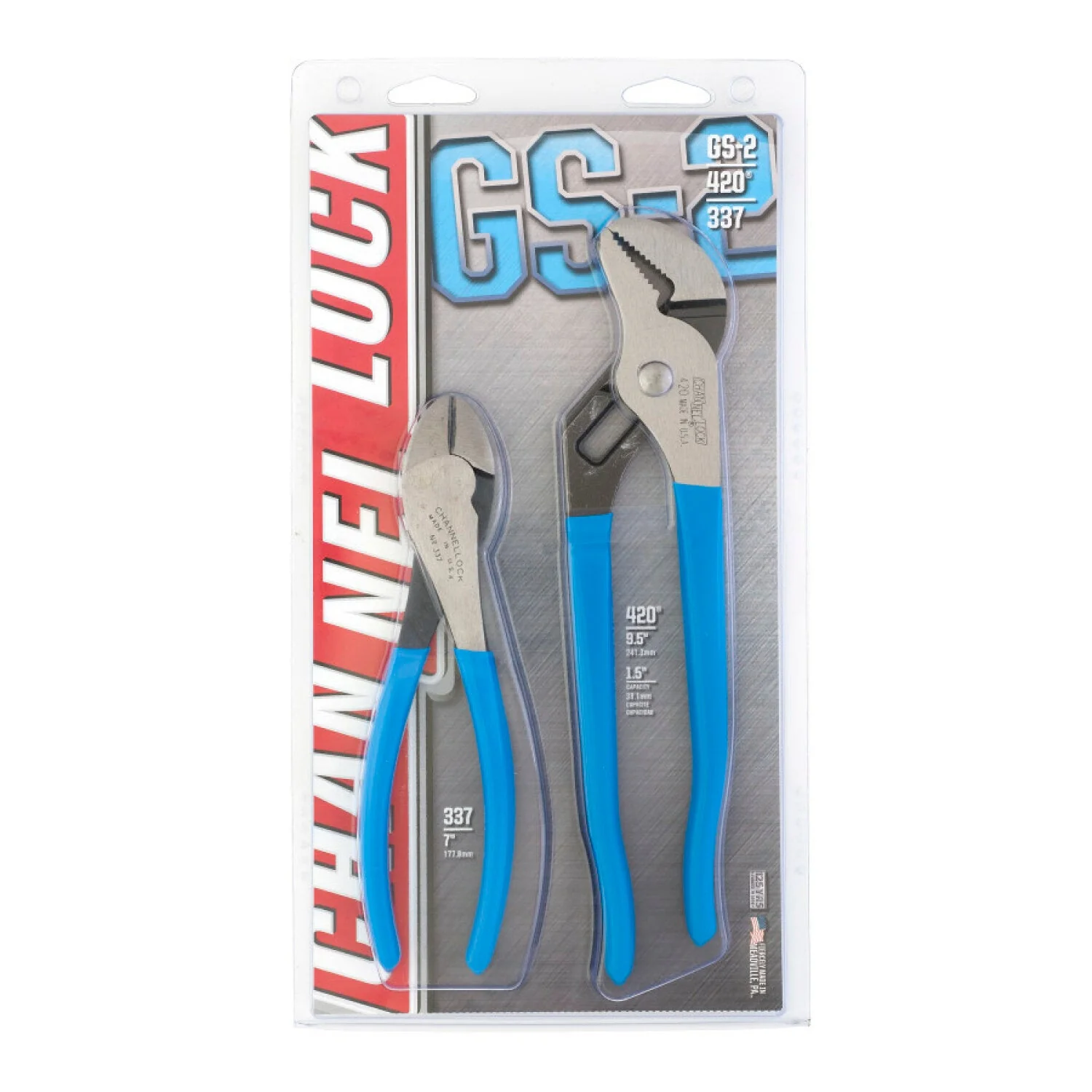 Channellock GS-2 2pc General Pliers Set - Image 2