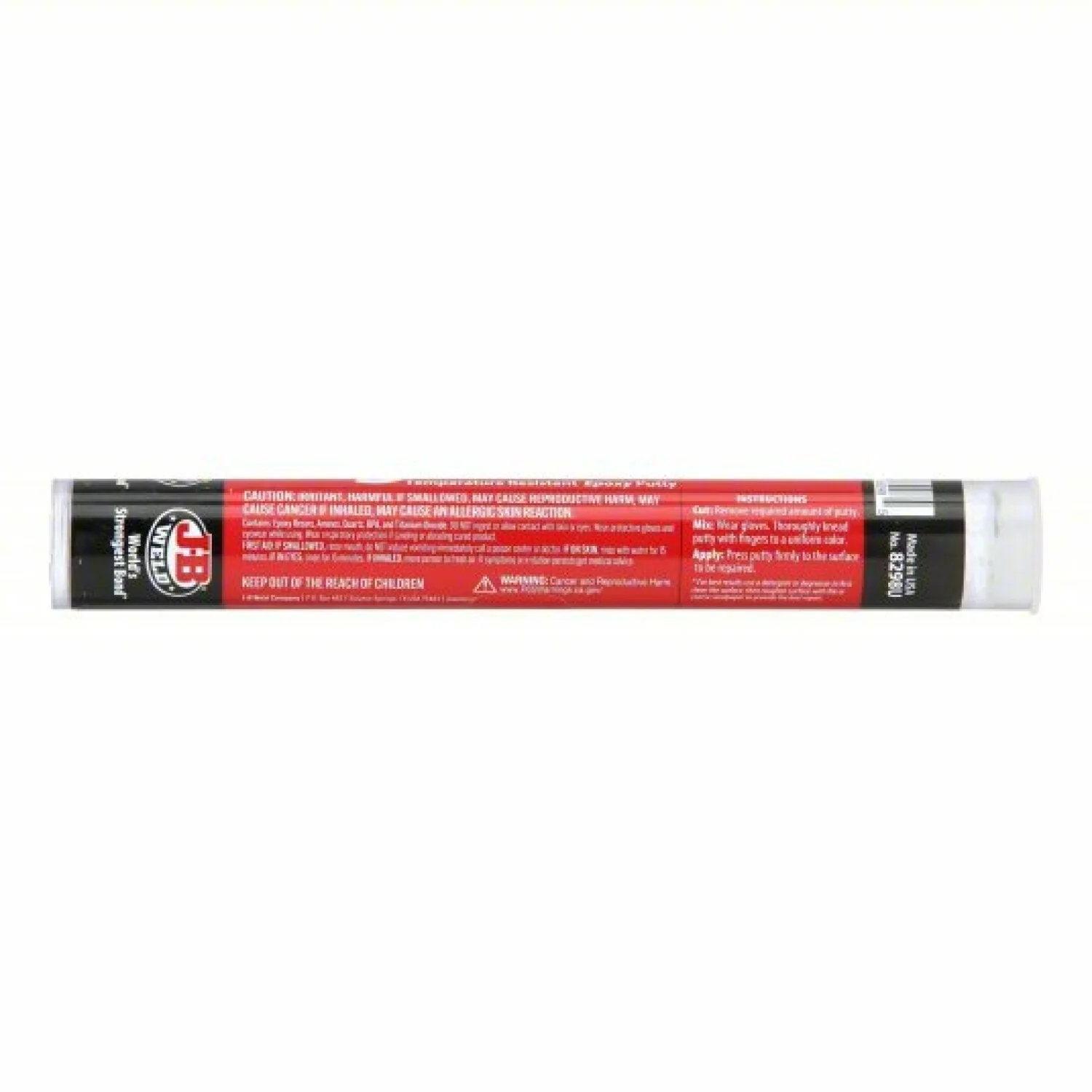 J-B Weld 8298U HighHeat Epoxy Putty, 4 oz. - Image 2