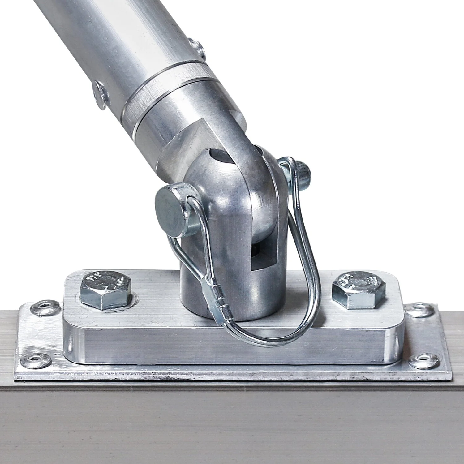Kraft Tool CC722 12' Magnesium Keyhole Paver's Straightedge with Bracket, Braces, and Handle - Image 7