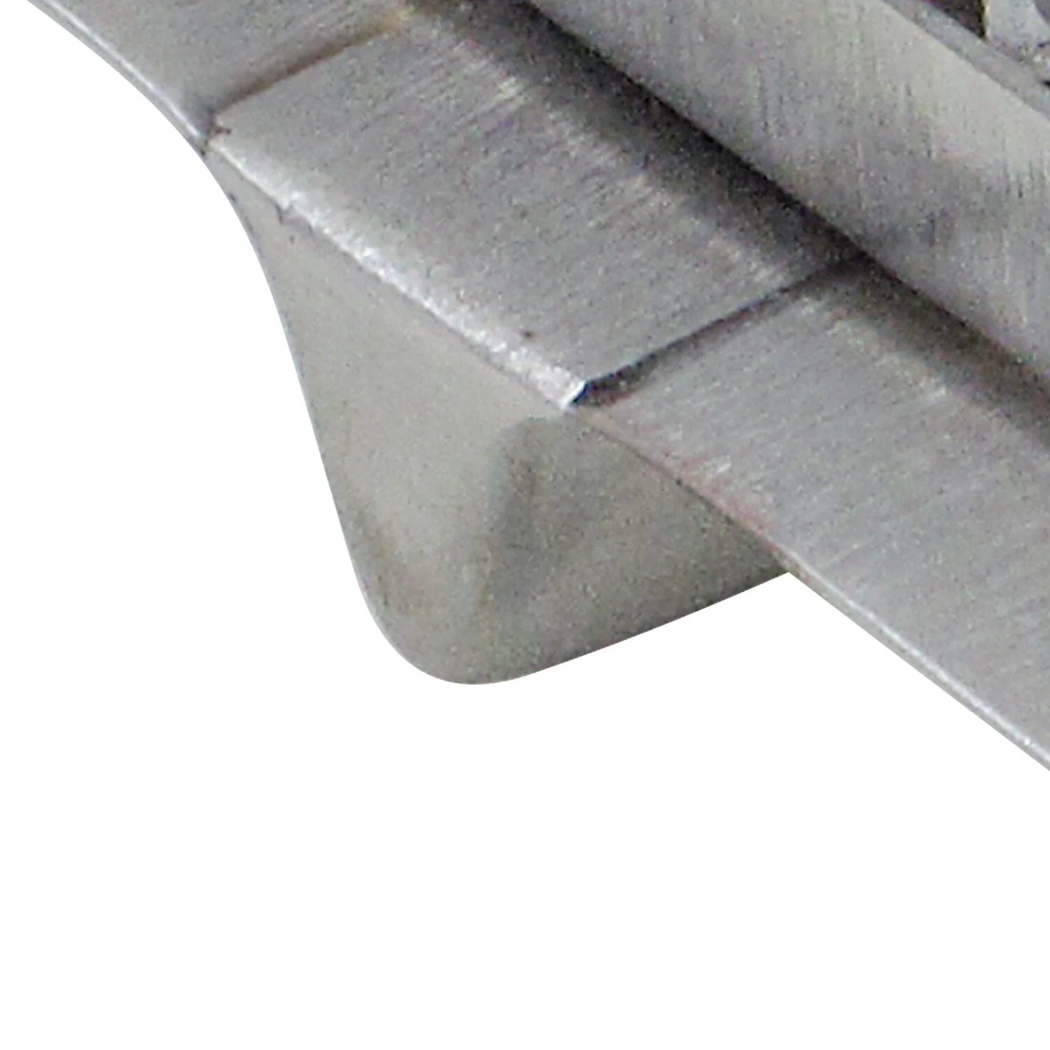 Kraft Tool CF316PFSS 6" x 6" 1"D 1-1/4"W 1/2"R Denver Jumbo Closed Bit Stainless Steel Hand Groover with ProForm Handle - Image 2