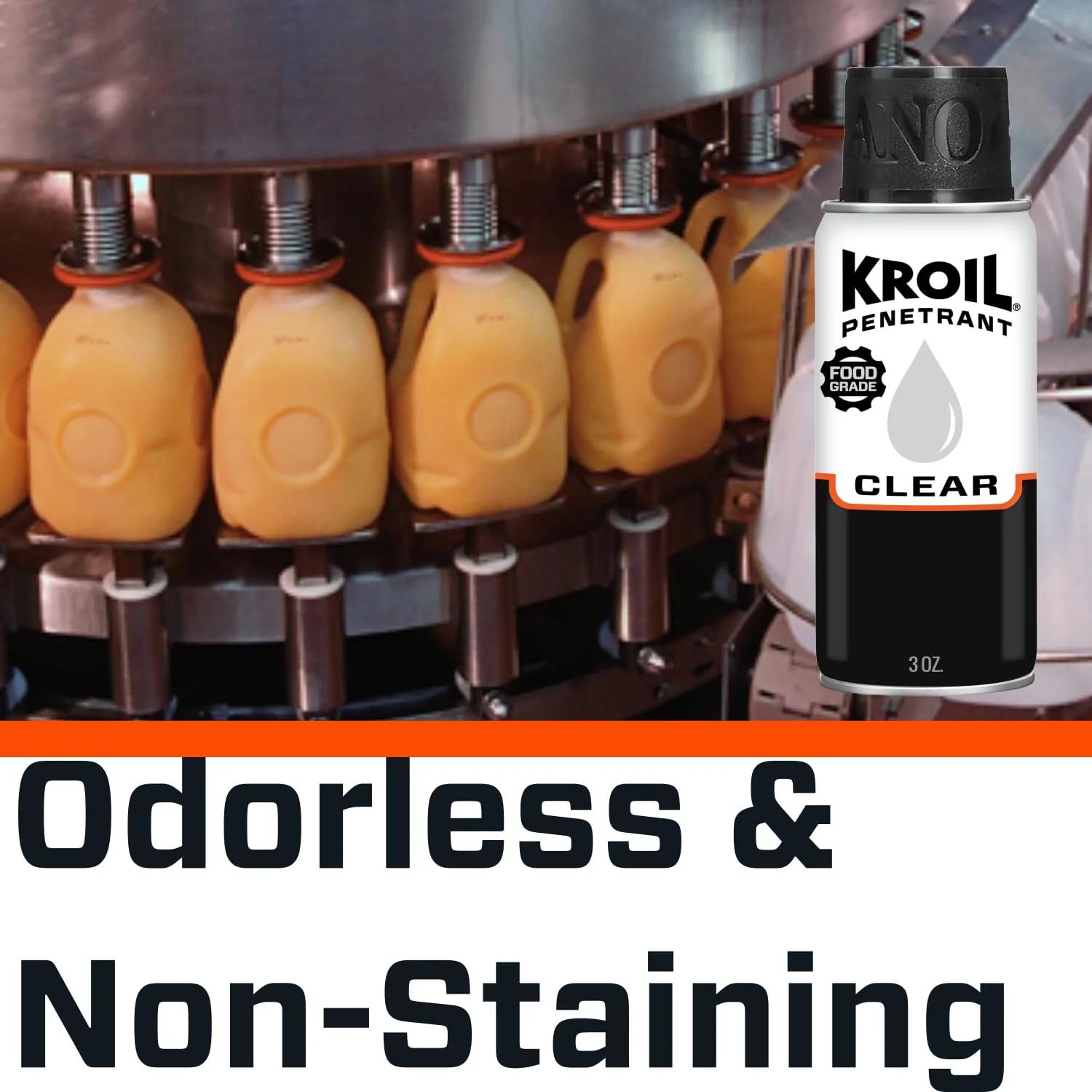 Kroil CKL011 Clear Food Grade Penetrating Oil, 1 Gallon Can - Image 6