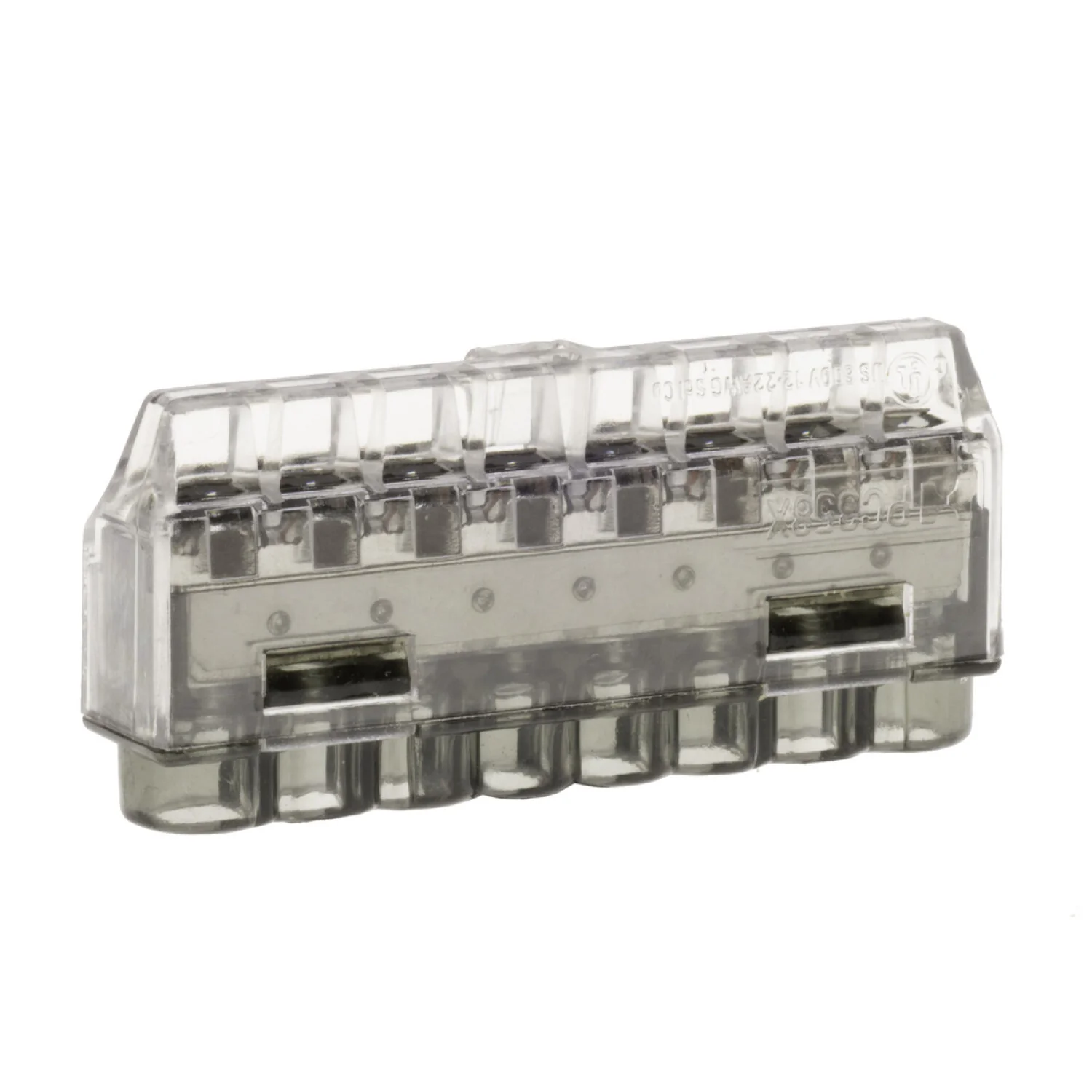 NSI PIWC-8-B Grey 8-Wire Push-In Wire Connector, Solid or Stranded, 200 Bag - Image 2