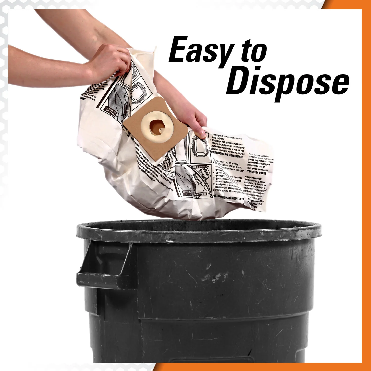 Ridgid 23743 High-Efficiency Dust Bags (VF3502) - Image 4