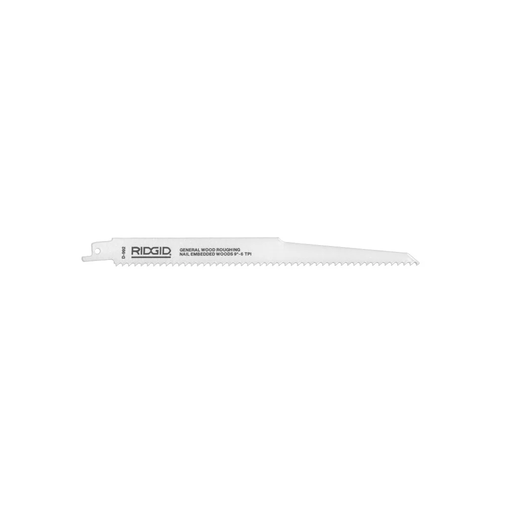 Ridgid 80515 RIDGID Sheet Steel & Steel Pipe 6" (150mm) Reciprocating Saw Blade - 24 Teeth Per in. - 5 Pack - Image 2