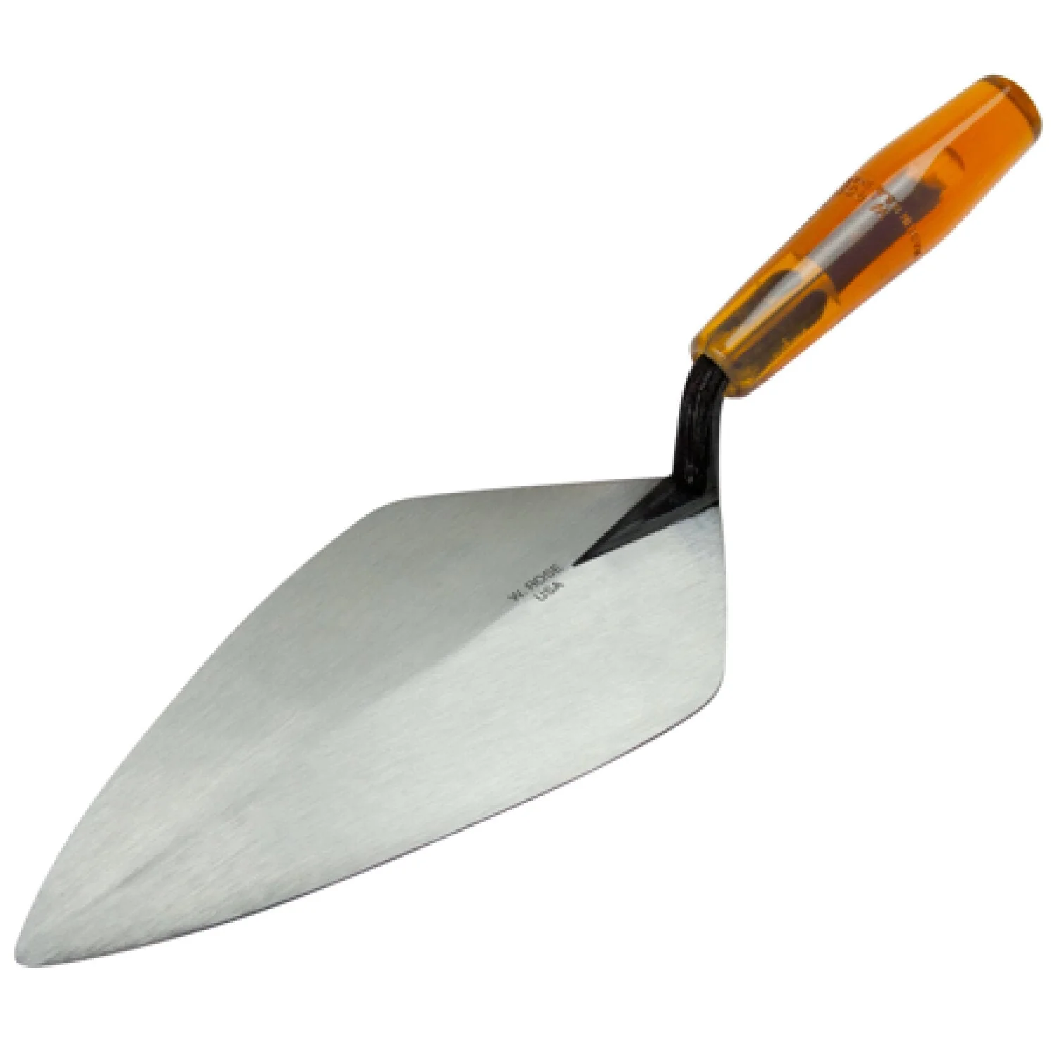W.Rose RO1412-11 1/2L 11-1/2" Limber Wide London Trowel with Plastic Handle