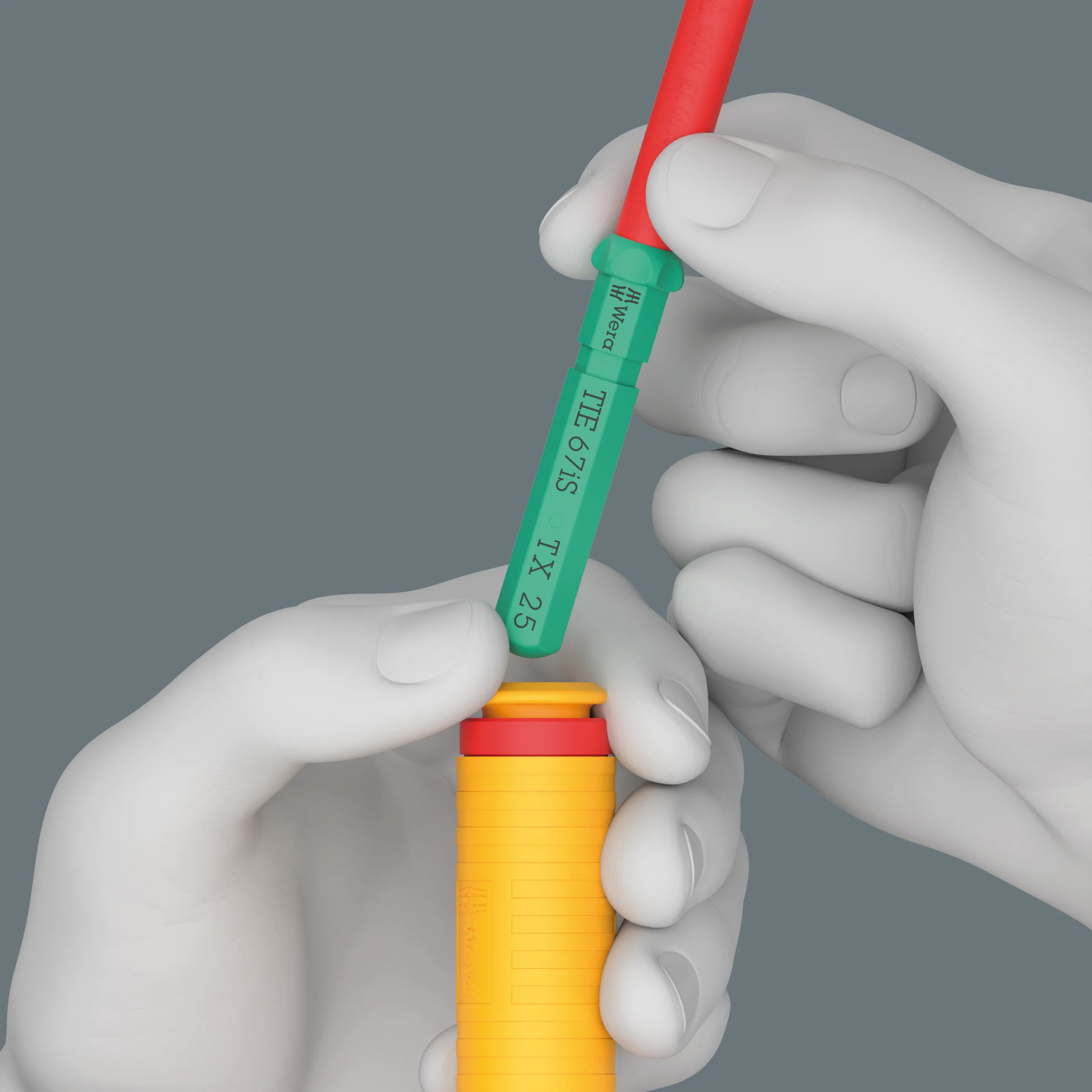 Wera 7516 VDE Kraftform Safe-Torque Speed Torque screwdriver, 2.4-4.0 Nm, 9 x 2.4 Nm x 2.8 Nm x 3.2 Nm x 3.6 Nm x 4.0 Nm x 192 mm - Image 4